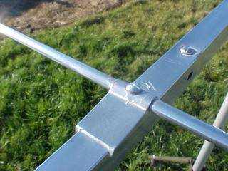 VHF Yagi antenna optimized beam for transmitting on 2-meter band (144 Mc - 148 Mc)