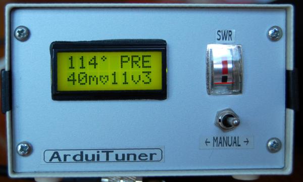 Arduino ATU for EFHW 20-40m