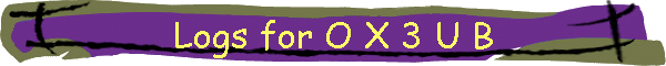 Logs for O X 3 U B