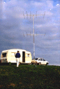 OZ7CQ - QRV in 50 MHz NAC, OZ9CQ in foreground