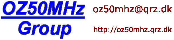 OZ50MHz Group Logo - OZ7SIX