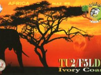 TU2/F5LDY  -  CW - SSB Year: 2006, 2007 Band: 12, 15, 17, 20, 40m