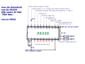 pinbeschrijving van de ctcss encoder/decoder FX335