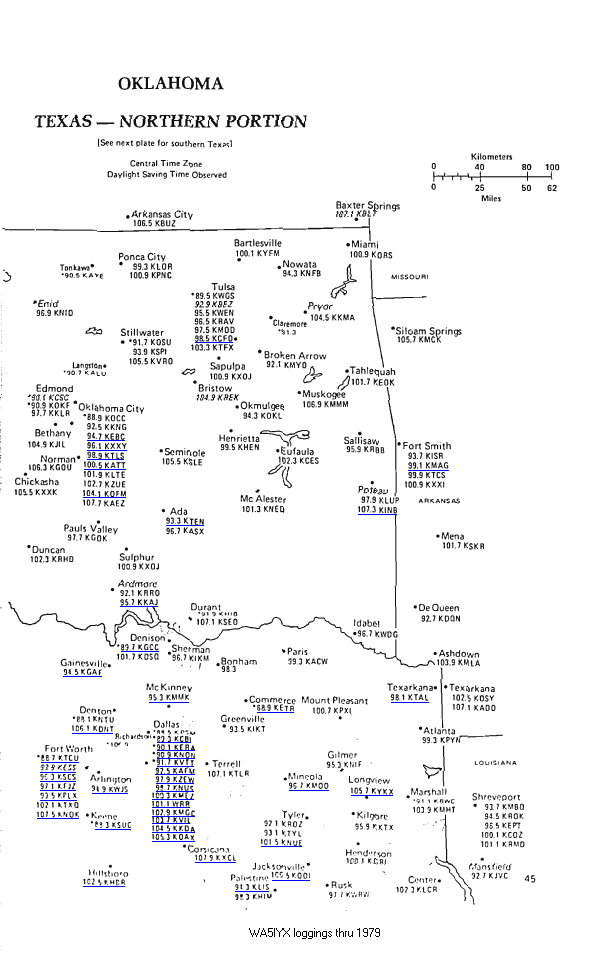 Texas FM Stations - FM Atlas 1979-Page 45