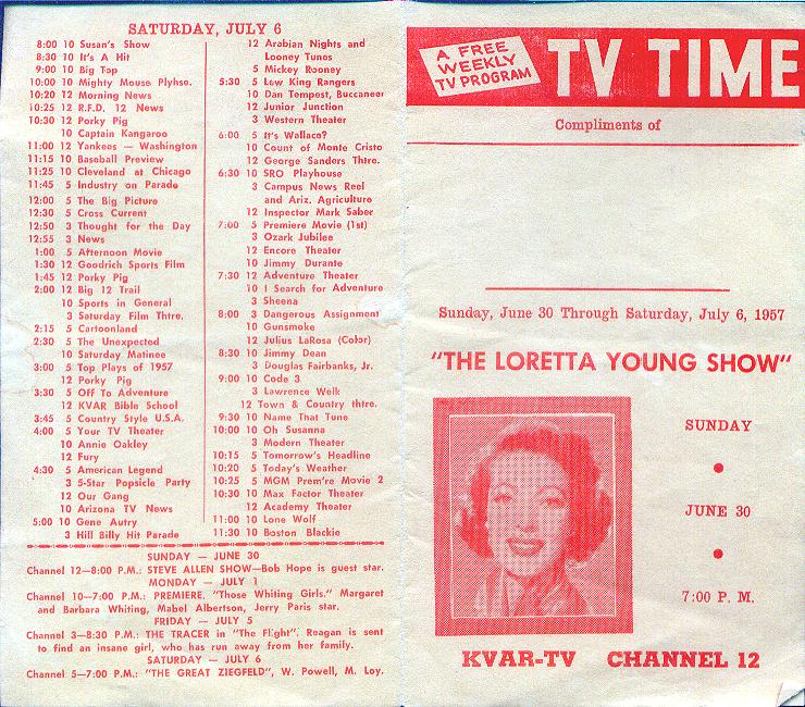 courtesy Phoenix, AZ TV sked Jun 30-Jul 6, 1957