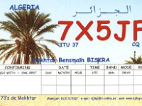 7X5JF  -  SSB Year: 2006 Band: 17m