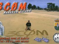 3C0M  -  SSB Year: 2006 Band: 15, 20m Specifics: IOTA AF-039 Annobon island