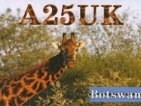 A25UK  -  CW - SSB Year: 2016, 2017 Band: 12, 15, 17, 20m