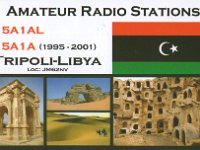 5A1A | 5A1AL  -  CW - SSB | CW Year: 2000, 2001 | 2013, 2016 Band: 10, 12, 15, 17, 20, 30, 40, 80m | 10, 12, 15, 17, 20m