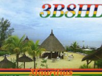 3B8HD  -  CW Year: 2016 Band: 15m Specifics: IOTA AF-049 mainland Mauritius