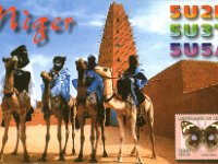 5U2K | 5U3T | 5U5A (F)  -  SSB | CW | SSB Year: 2001 Band: 10, 12, 17m | 10, 12, 17, 30m | 10m