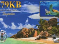 S79KB  - CW Year: 2016 Band: 17m Specifics: IOTA AF-024 Eden island