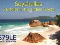 S79LE  - CW Year: 2001 Band: 10m Specifics: IOTA AF-024 La Digue island