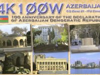 4K100W  -  CW Year: 2018 Band: 15m