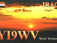 YI9WV  - CW Year: 2008 Band: 20, 30m Specifics: Outside Fallujah