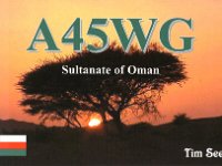 A45WG  - CW - SSB Year: 2004, 2008, 2010 Band: 10, 15, 17, 20m