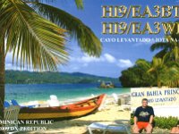 HI9/EA3BT  - CW - SSB Year: 2009 Band: 17, 20m Specifics: IOTA NA-122 Levantado island