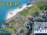 F8CFE/p  - SSB Year: 2008 Band: 20m Specifics: IOTA EU-157 Cezembre island