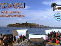 TM0SM  - CW - SSB Year: 2013 Band: 17, 20, 30, 40m Specifics: IOTA EU-081 Large island