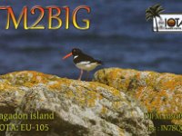 TM2BIG  - SSB Year: 2015 Band: 10, 20m Specifics: IOTA EU-105 Stagadon island