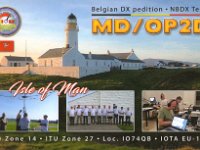 MD/OP2D  - SSB Year: 2019 Band: 40m Specifics: IOTA EU-116 mainland Isle of Man