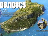 ID8/IQ8CS  - SSB Year: 2012, 2013 Band: 10, 15, 20m Specifics: IOTA EU-144 Dino island