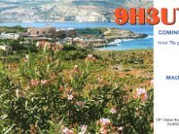 9H3UT  - CW Year: 2003 Band: 17, 20m Specifics: IOTA EU-023 Comino island