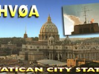 HV0A  - SSB Year: 2000 Band: 10m Specifics: extraterritorial zone of the Pontifical North America College
