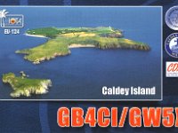 GB4CI | GW5X  - SSB Year: 2006 Band: 20, 40, 80m | 15, 40, 80m Specifics: IOTA EU-124 Caldey island