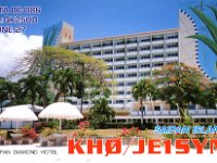 KH0/JE1SYN  - CW Year: 2000 Band: 10m Specifics: IOTA OC-086 Saipan island