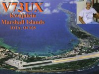 V73UX  - SSB Year: 2000 Band: 10m Specifics: IOTA OC-028 Kwajalein island