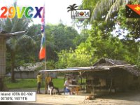 P29VCX (F)  - CW Year: 2009 Band: 17m Specifics: IOTA OC-102 Lif island