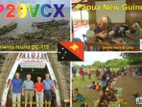 P29VCX (F)  - CW Year: 2014 Band: 15m Specifics: IOTA OC-115 Kiriwina island