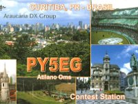 PT5T  - SSB Year: 2011 Band: 10, 20m Specifics: IOTA SA-026 Santa Catarina island. Santa Catarina (SC)