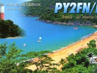 PY2FN/p  - CW Year: 2013 Band: 17m Specifics: IOTA SA-028 Sao Sebastiao island. São Paulo (SP)