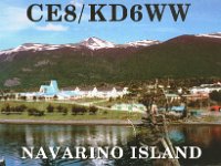 CE8/KD6WW  - CW Year: 2000 Band: 10m Specifics: IOTA SA-050 Navarino island