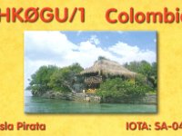 HK0GU/1  - CW Year: 2006 Band: 40m Specifics: IOTA SA-040 Pirata island