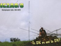 HC2AO/8  - CW - SSB Year: 2014 Band: 10, 12, 15m Specifics: IOTA SA-004 San Cristobal island