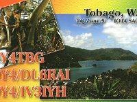 9Y4/DL6RAI | 9Y4/IV3IYH  - CW | CW - SSB Year: 2003 Band: 17m | 10, 12, 15, 17, 30, 80m Specifics: IOTA SA-009 Tobago island