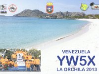 YW5X  - CW - SSB Year: 2013 Band: 10, 12, 15, 17, 20, 40m Specifics: IOTA SA-054 Orchila island