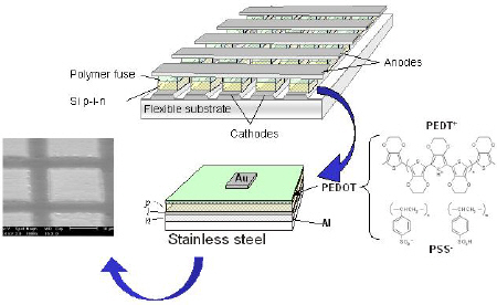 PEDOT WORM solid state data-opslag