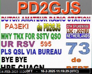3rd previous previous RX de PA3EKI