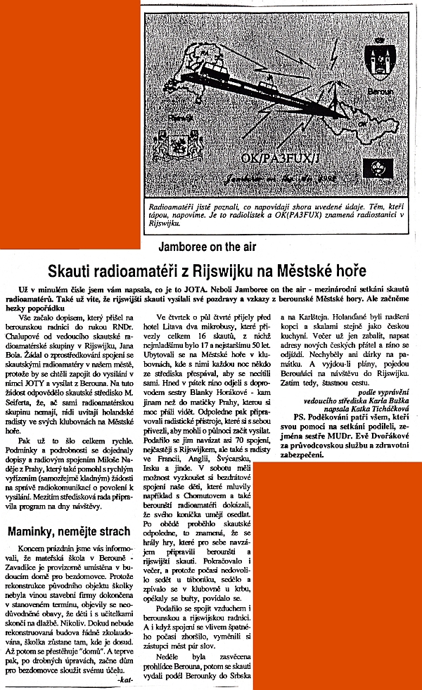 Newspaper article