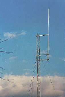 The tower and
antennas.