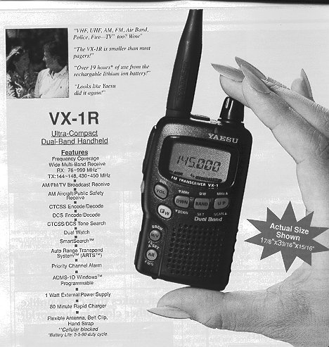 本命ギフト トランシーバー VX-1 YAESU - アマチュア無線