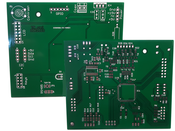 de control pcb
