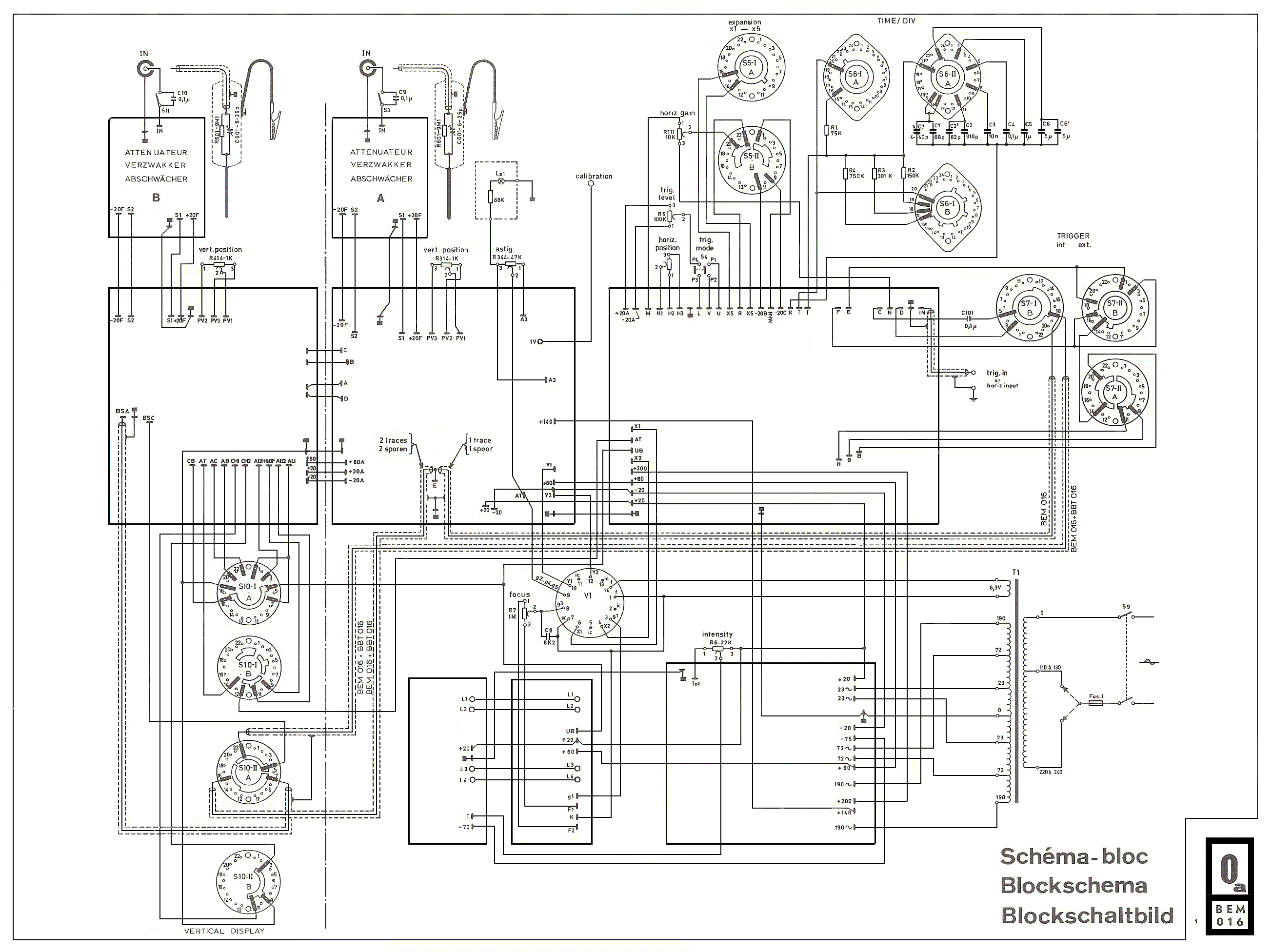 BEM016 osciloscope