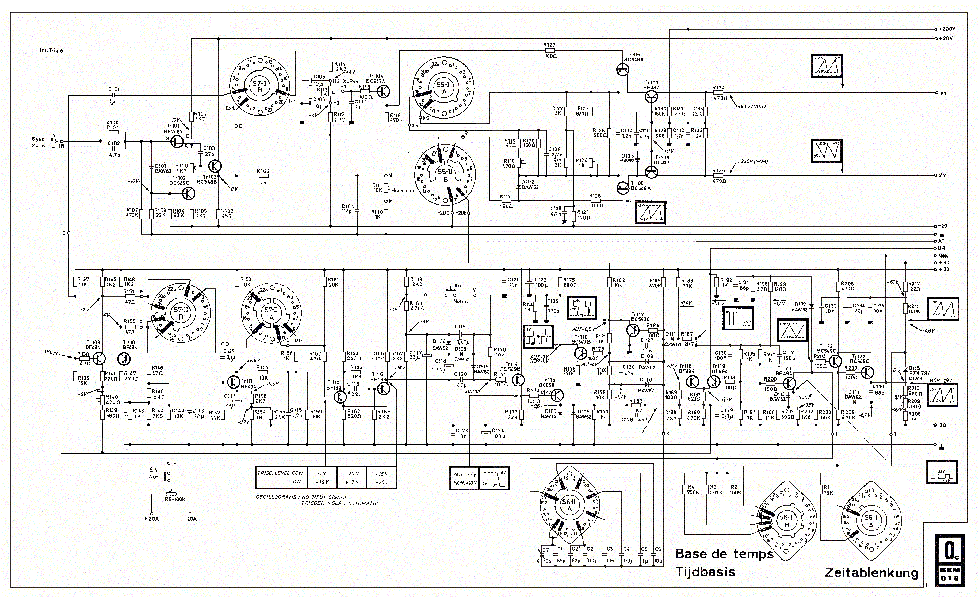 BEM016 osciloscope