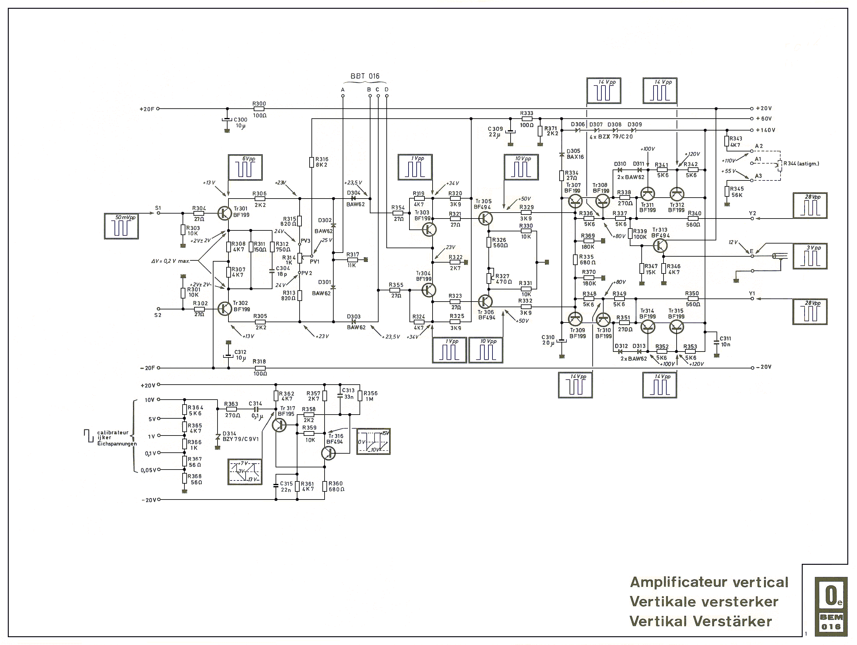 BEM016 osciloscope