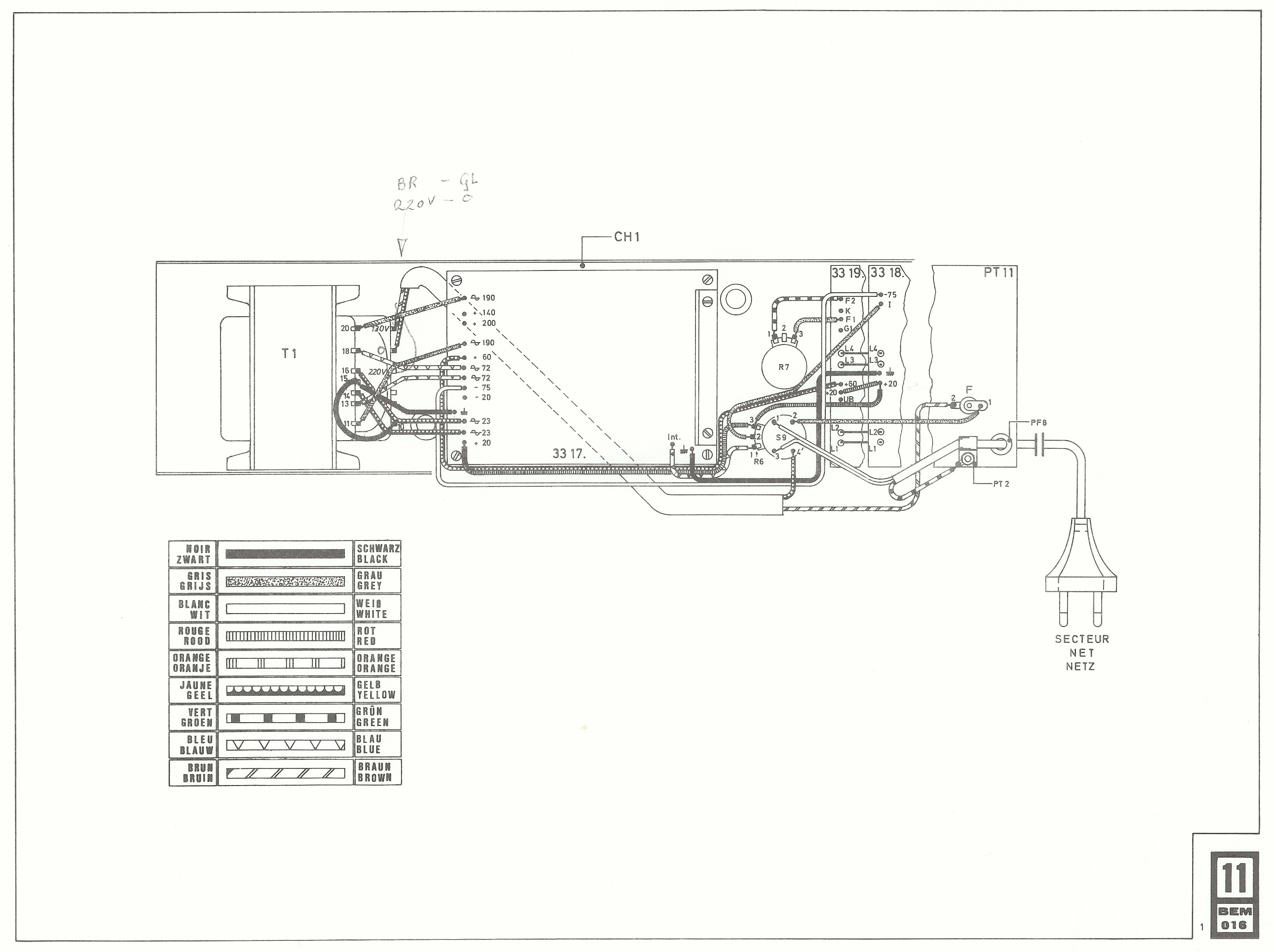 BEM016 osciloscope